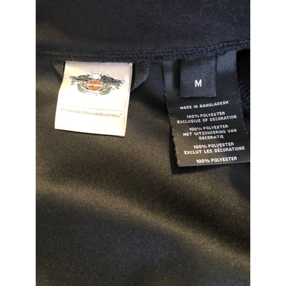 Harley-Davidson® Women's Mid-Layer Soft Shell Jacket, Size M Marled Gray - Picture 9 of 13